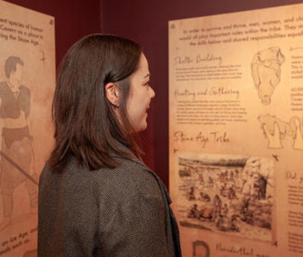 Learning about the Stone Age | Kents Cavern