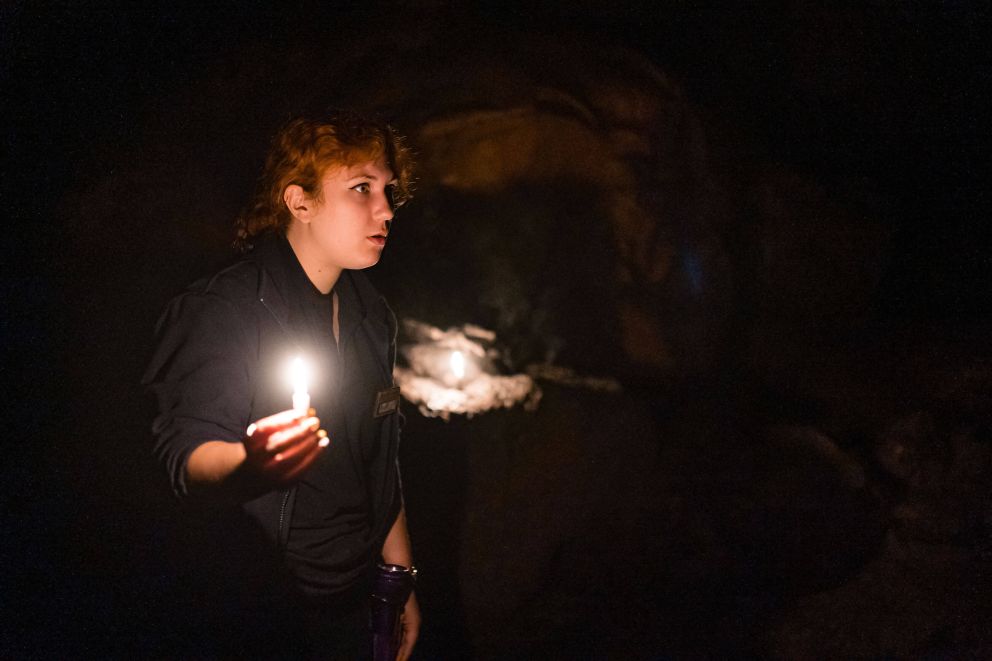 Tour guide at Kents Cavern | Devon