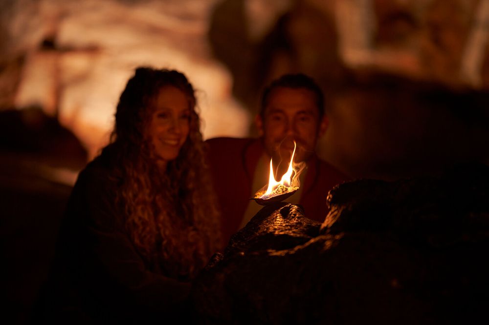Couple in a cave | Kents Cavern, Torquay