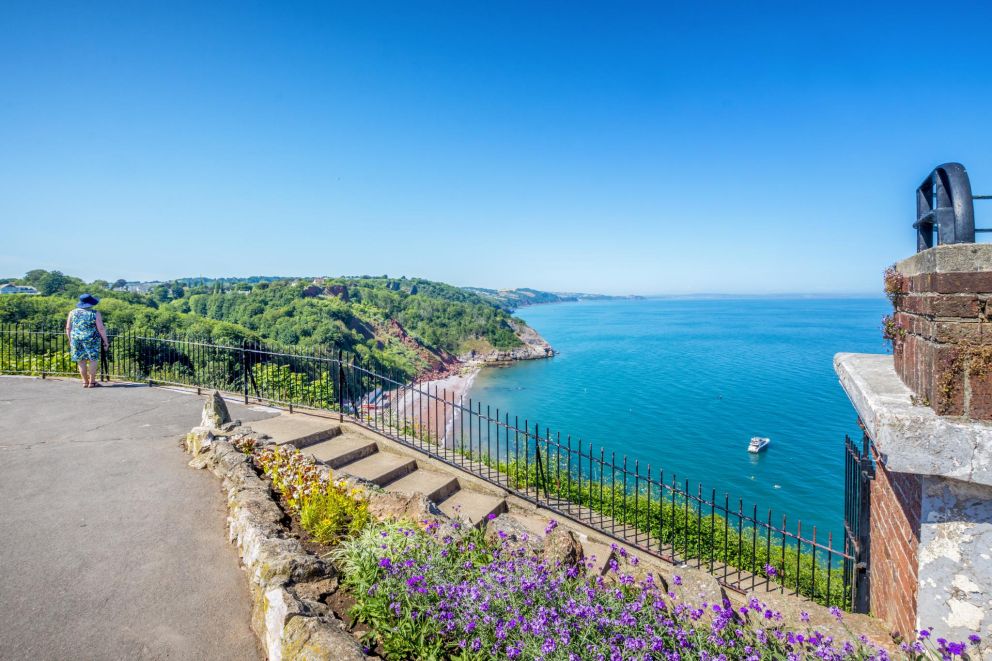 Babbacombe Downs in Torquay