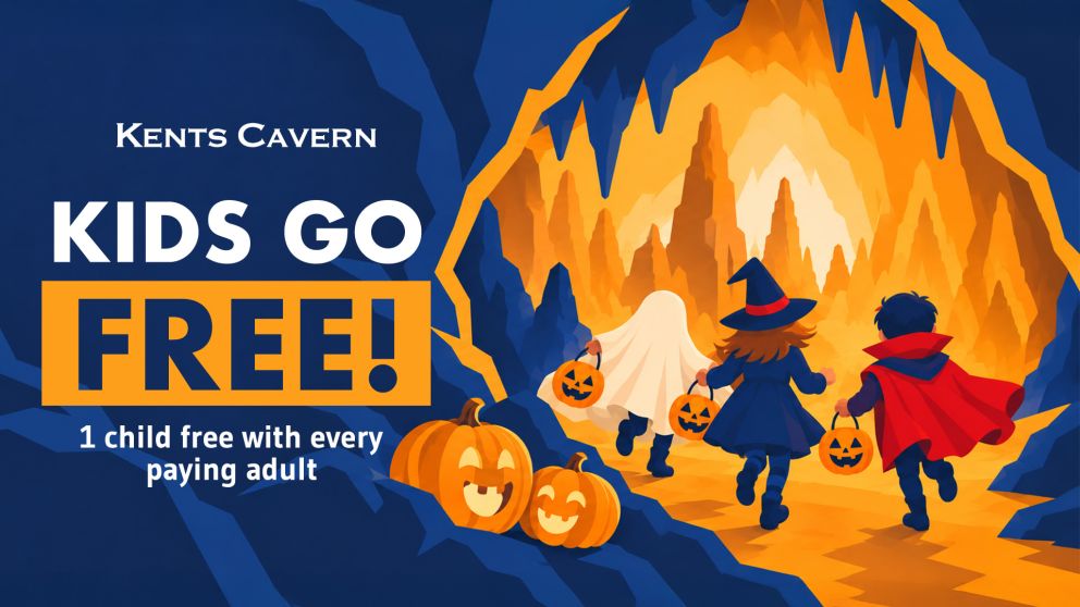 Kids Go Free this October | Kents Cavern 2026