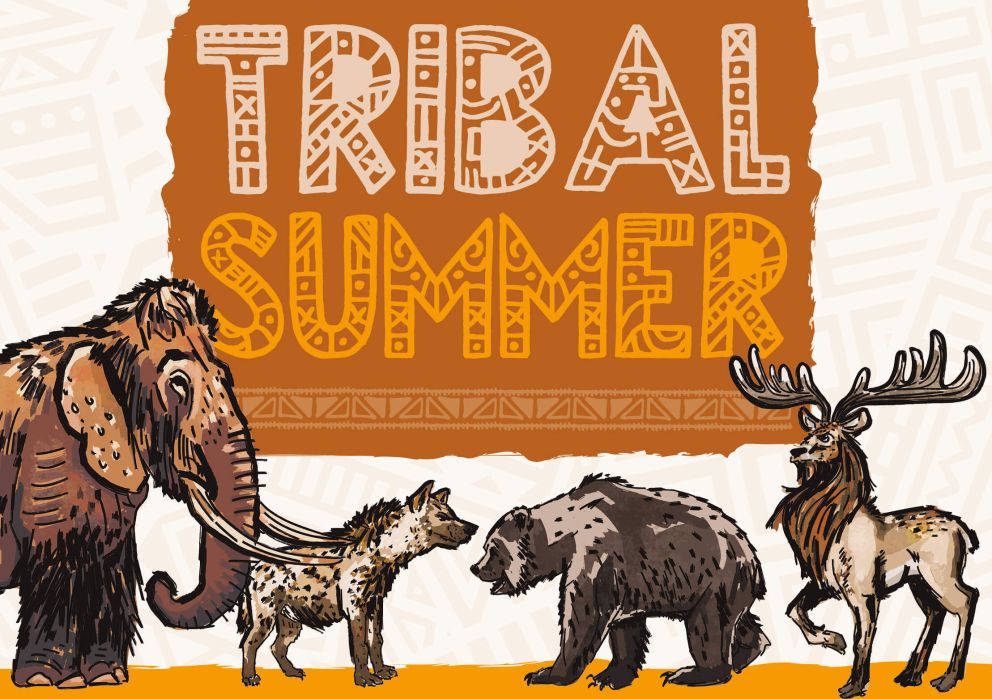tribal summer at Kents Cavern