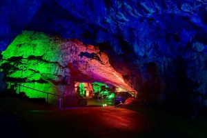 Halloween cave illuminations kents cavern october half term