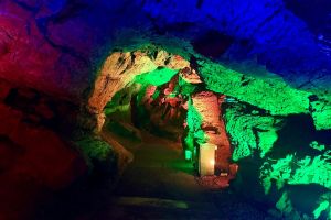 Halloween cave illuminations kents cavern october half term