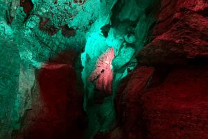 Halloween cave illuminations kents cavern october half term