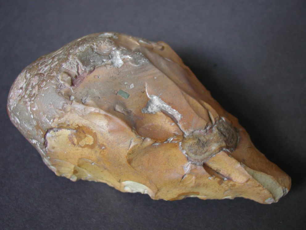 handaxe from homo heidelbergensis