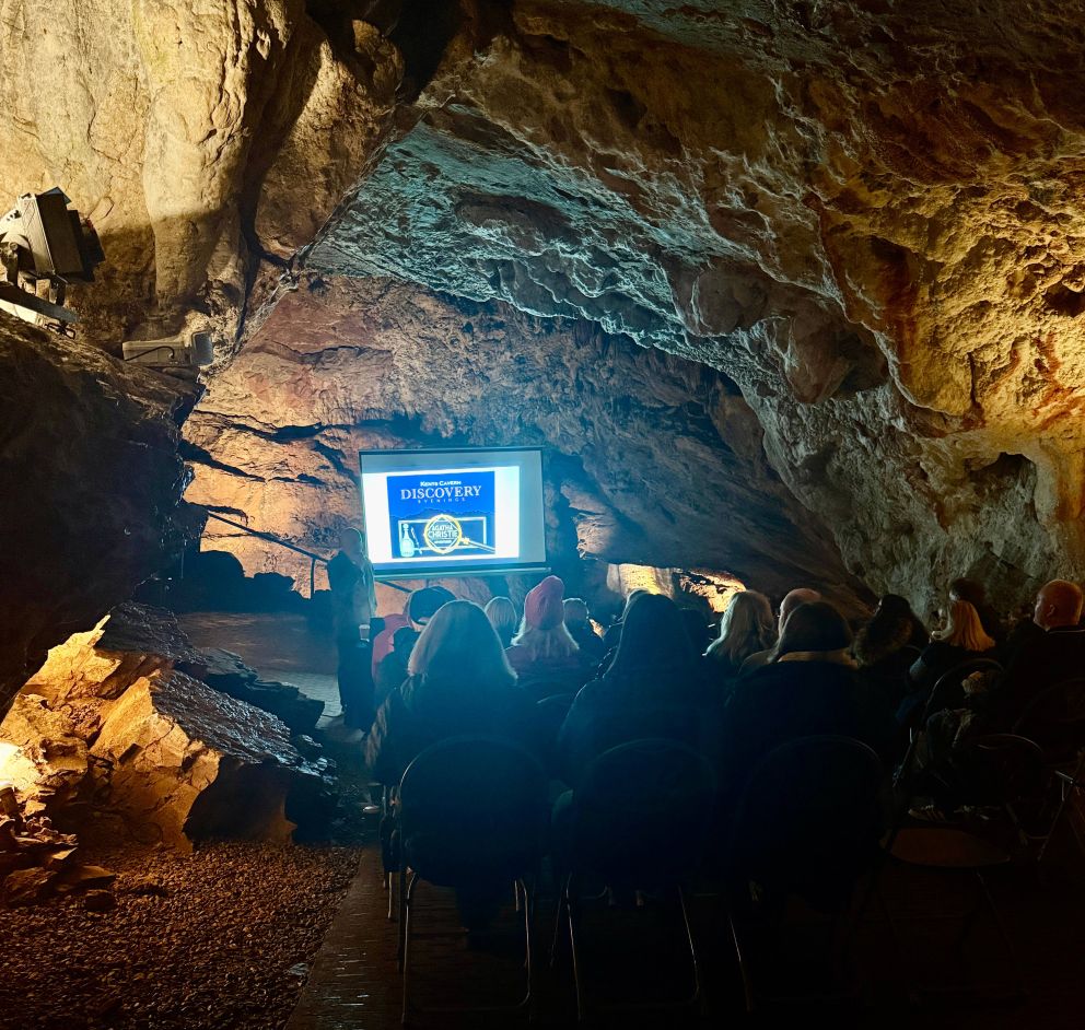 agatha christie discovery evening kents cavern torquay