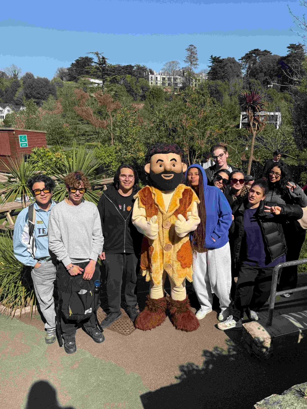 cavog the caveman at kents cavern