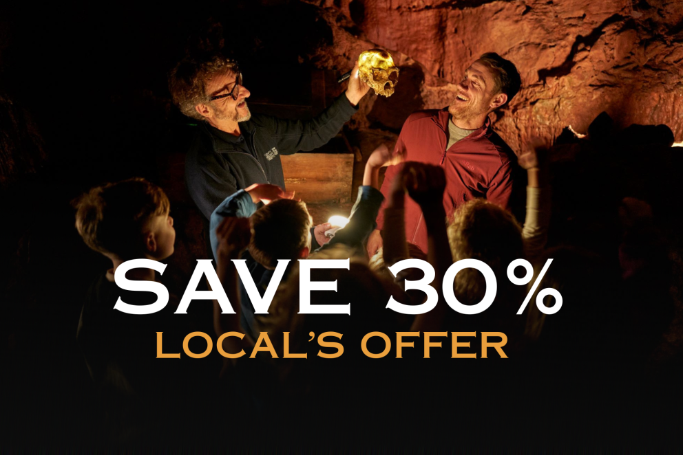 Local's offer at kents cavern