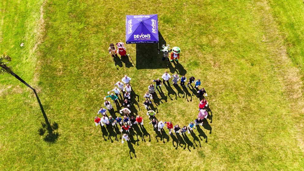 Devons Top Attractions 40th Anniversary Celebrations