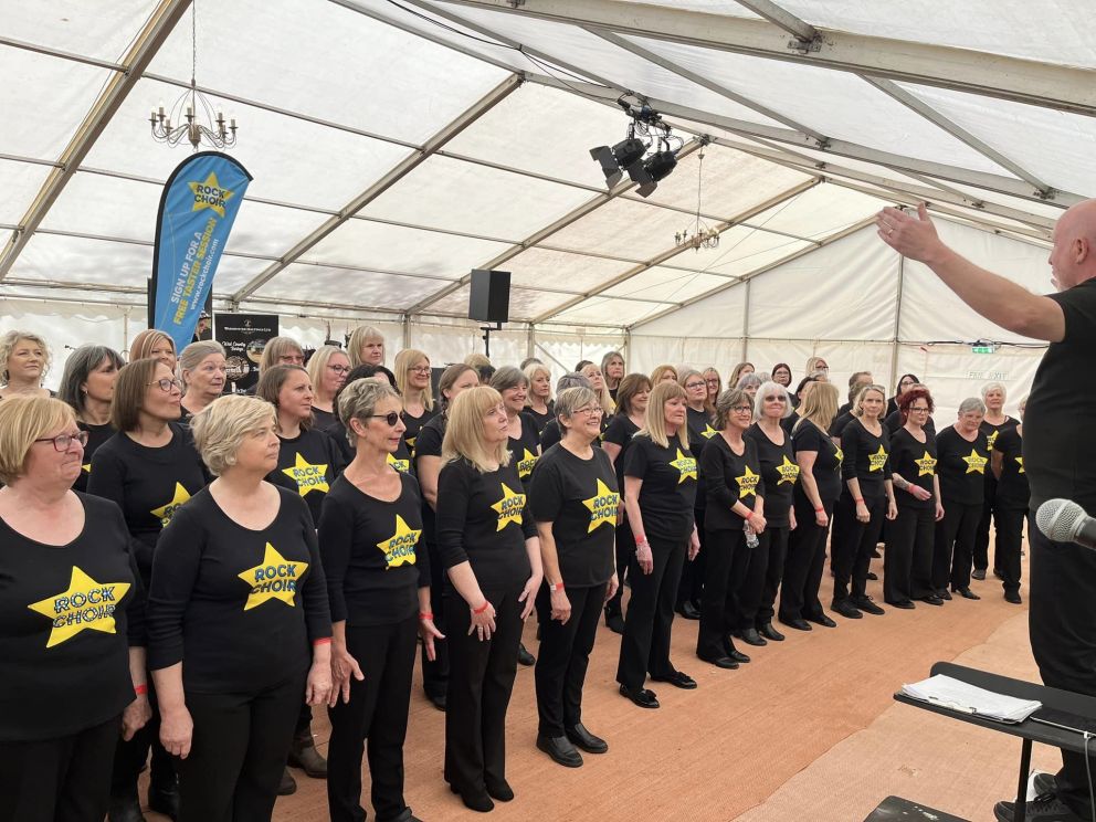 Rock Choir Torbay Kents Cavern Carols in the Cave