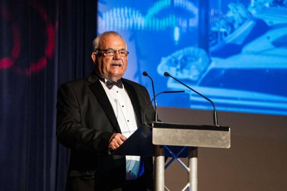 Jim Parker at the Torbay Business Awards